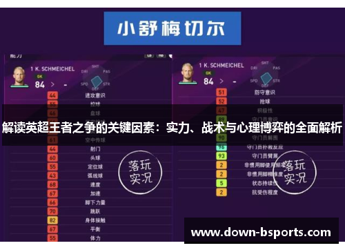 解读英超王者之争的关键因素：实力、战术与心理博弈的全面解析