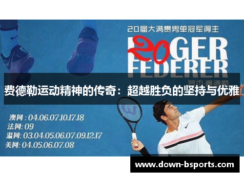 费德勒运动精神的传奇：超越胜负的坚持与优雅